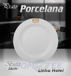 Prato Porcelana 24 cm